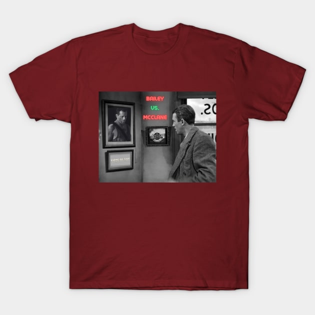 Rumble in Bedford Falls T-Shirt by The Deucecast